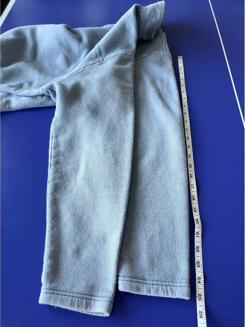 Columbia Light Blue Half-Zip Pullover Sweatshirt Men’s XL